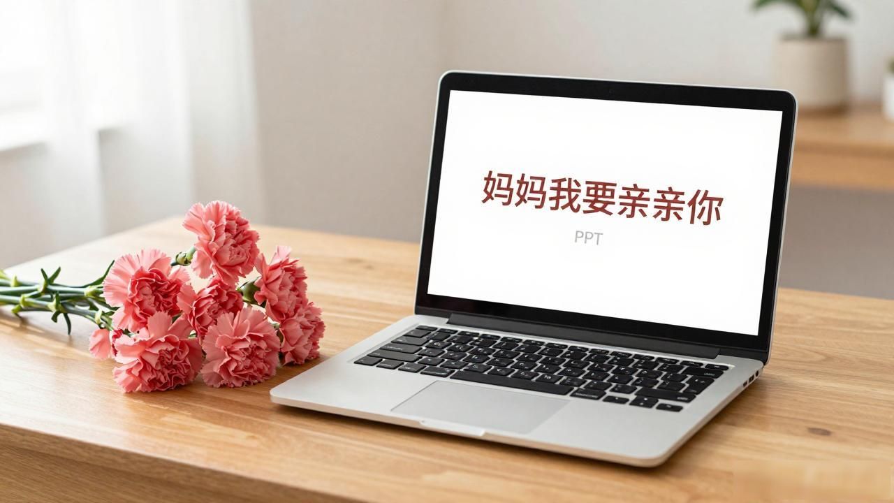 妈妈我要亲亲你PPT：一份让母亲泪目的母亲节礼物