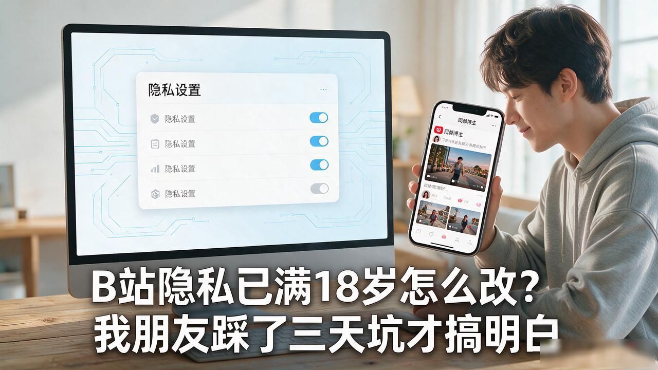 b站隐私设置_b站隐私模式_b站隐私已满18岁